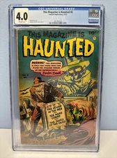 This Magazine is Haunted #8 10 cent Sheldon Motdoff Pre-Code Horror 1952 CGC 4.0