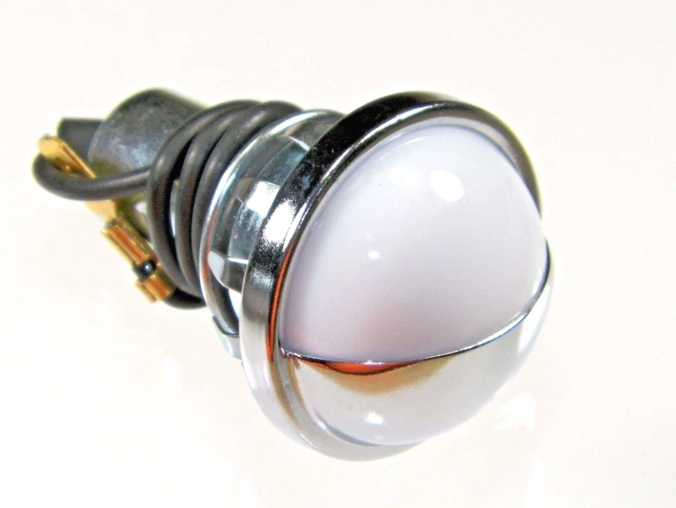 Step Bumper License Plate Light Assembly For 60 & up Dodge Truck #226CCA Foto 2 de 2