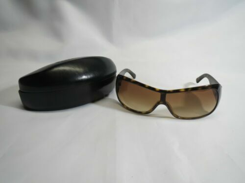 Vintage Versace Mod 2040 1166/13 Black And Gold Wrap Shield Sunglasses Y2K Italy Vintage Versace Mod 2040 1166/13 Black And Gold Wrap Shield  main image 2