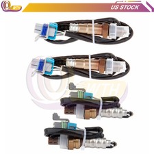 4pcs Updownstream O2 Oxygen Sensor For 2002 Chevy Silverado 1500 2500 3500 Hd