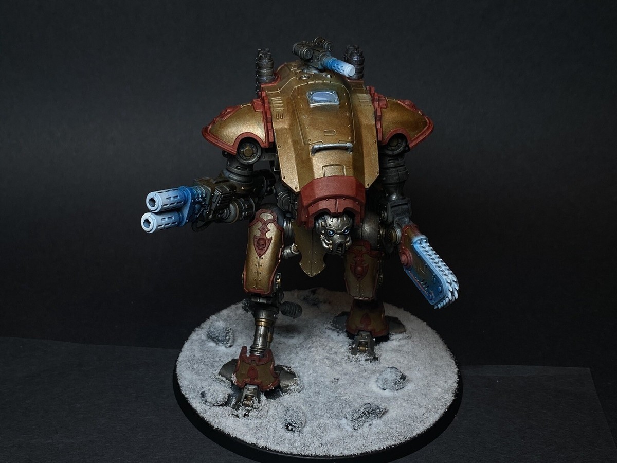 Warhammer 40k Imperial Knights Armiger Warglaives Paint Commission