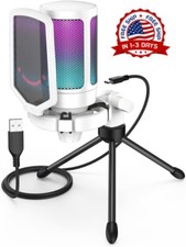 Microfono USB Condensador Para PC Estudio De Grabacion Profesional YouTube Gamer