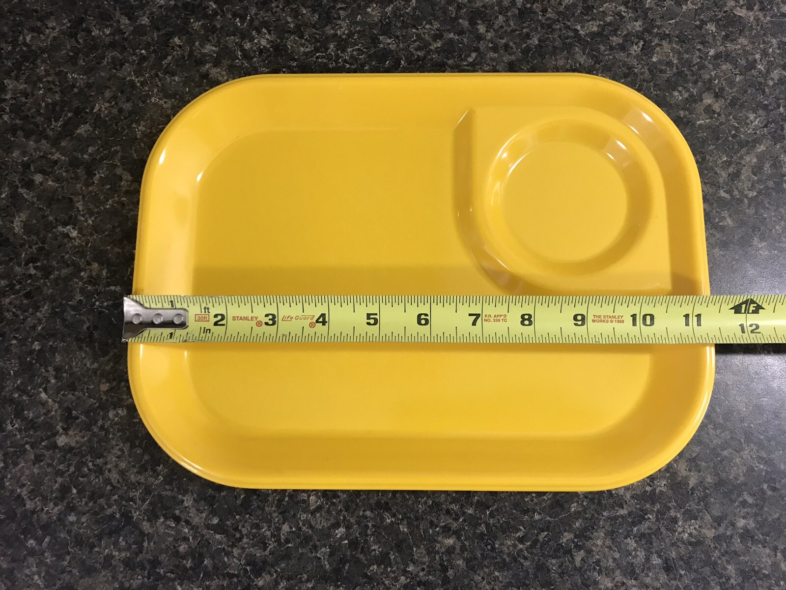 4 Vintage Rubbermaid 3850 Melamine Lunch TV Camping Trays 11 1/2" x 8 1/2" eBay