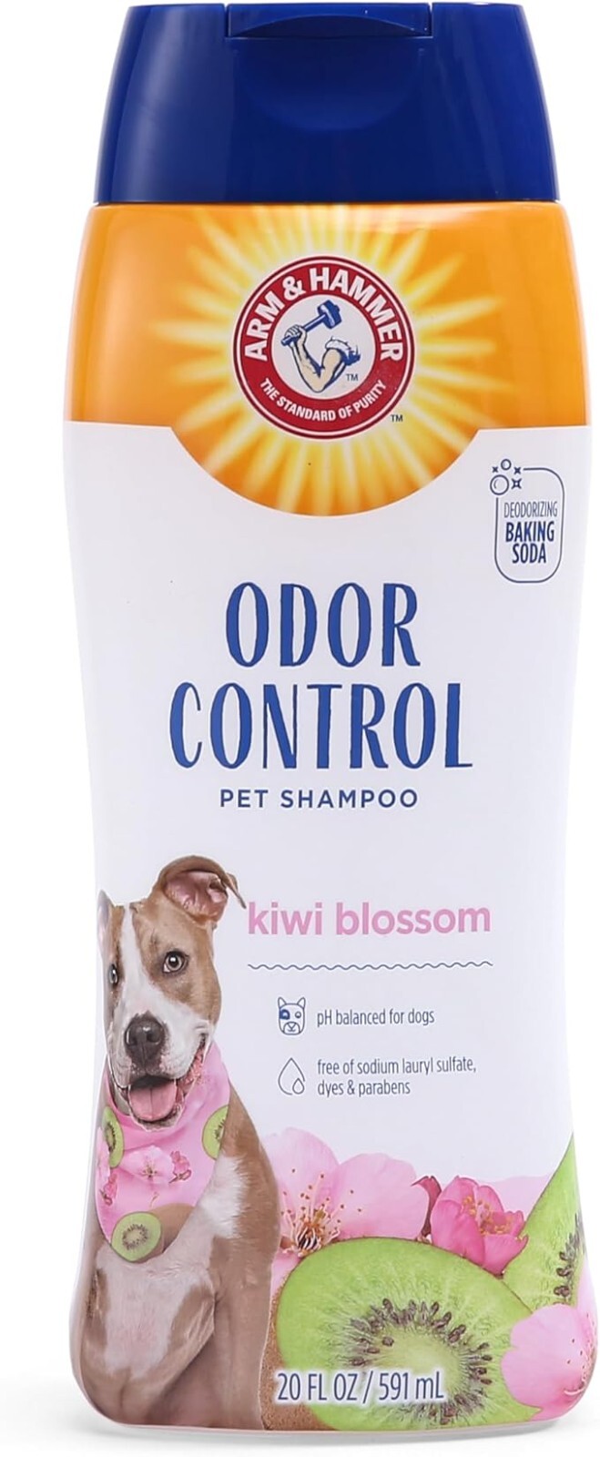 Arm & Hammer Deodorizing Dog Shampoo- Kiwi Blossom Scent, 20