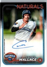 2024 Topps Pro Debut Cayden Wallace #PD-24 Base Auto Kansas City Royals