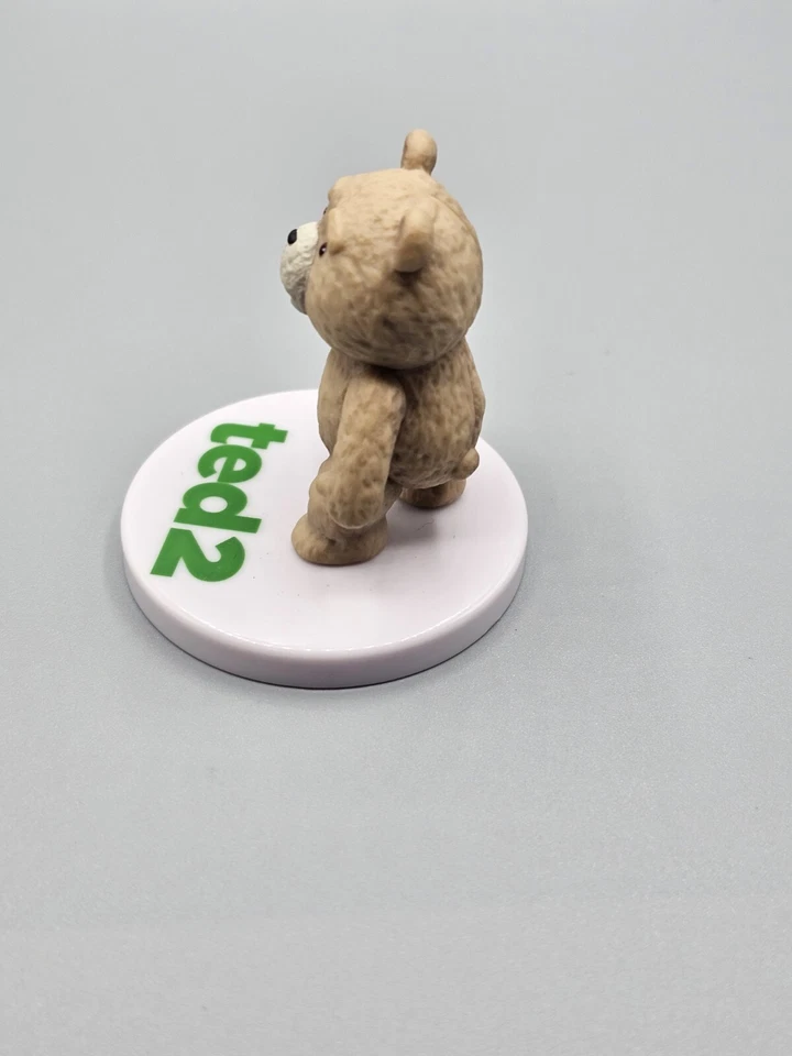 Ted 2 Teddy Bear Gashapon Figure 2 in W/Base Official Takara Tomy - Image 2 of 4