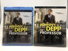 The Professor -  Johnny Depp Blu-ray & Digital With Slipcover 2018  New & Sealed