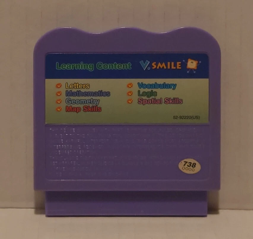 Vtech Vsmile learning system Toy Story 2 Rescue Woody game cleaned & works fine - Image 2 of 2