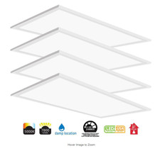 2X4FT LED Flat Panel Light 8400LM 75W 5000K Dimmable Drop Ceiling Office Lights