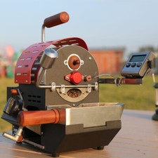 Home Small Business Hot Air Mini Sample Coffee Bean Baking Roasting Machine