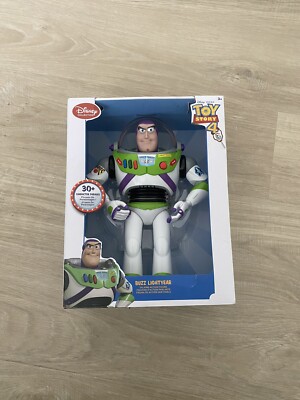 Disney Collection 12'' Toy Story 4 Talking Buzz Lightyear 30+ Phrases! NIB!