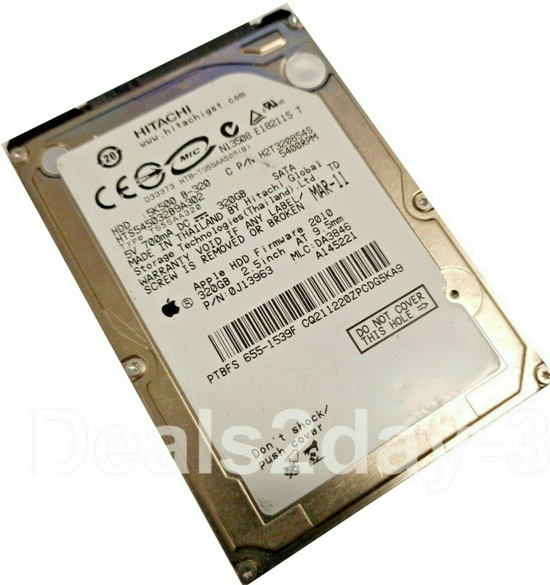 Hitachi 320 GB SATA HTS545032B9A302 Internal 5400RPM 2.5 