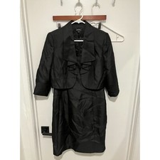 Tahari Arthur S. Levine Women's Sheath Cocktail Dress/Jacket, Black, 6