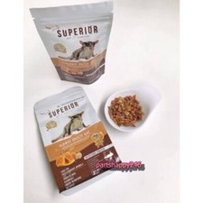 Sugar Glider Food For Insectivore Animal Pellets Mixed Fruit Protein Honey 50gx2