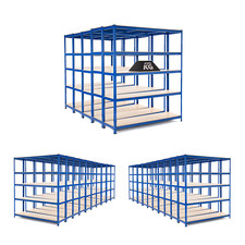 25 x Heavy Duty Garage Racking/Shelving Unit | 200KG UDL 1800mm x 1500mm x 600mm