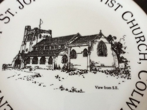 ST.JOHN THE BAPTIST CHURCH, COLWYN 8.5" CENTENARY PLATE 1903- 2003- FREEPOST UK - Picture 2 of 9