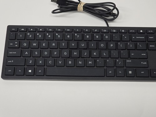 HP VINTAGE HSA-D004K OEM USB Slim Wired Keyboard White / Free Fast Shipping. - Picture 2 of 9