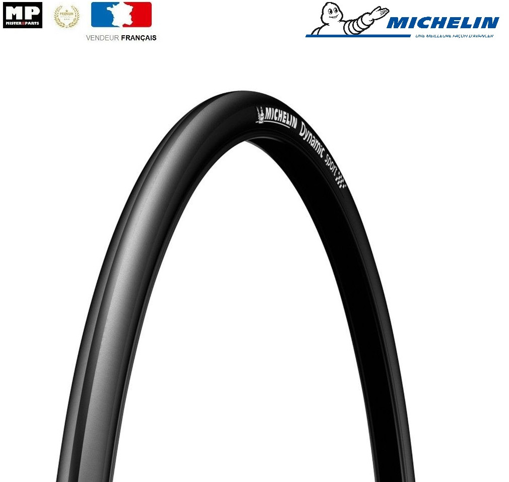 Pneu vélo route Michelin Dynamic Sport 700x25C noir 25-622
