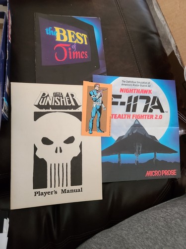 THE PUNISHER Paragon Software Floppy Disc PC IBM COMPLETE GREAT SHAPE RARE - Picture 6 of 6