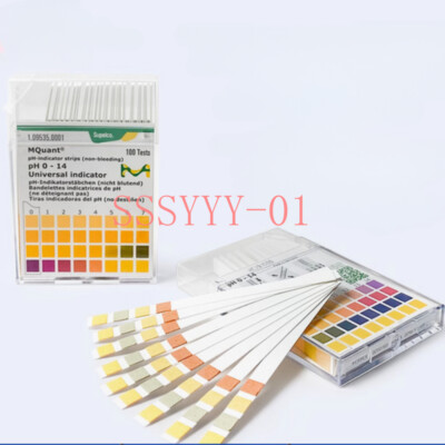100PCS/Box For Merck precision PH test paper 0-14 1.09535.0001 Free shinpping