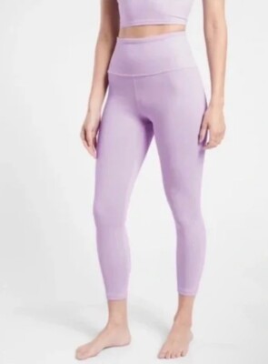 Athleta Align Style Ultra High Rise Elation 7/8 Tight in Lavender Size SP