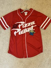Disney Parks Toy Story Pizza Planet Baseball Jersey Alien Size Small Rare Read