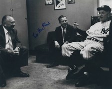  Autographed 8X10 LEE MACPHAIL New York Yankees photo - w/ COA