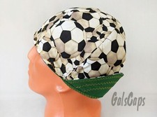 #23 Soccer Balls Cap Reversible Welding Welders Bikers Caps Weld Cap Made in USA