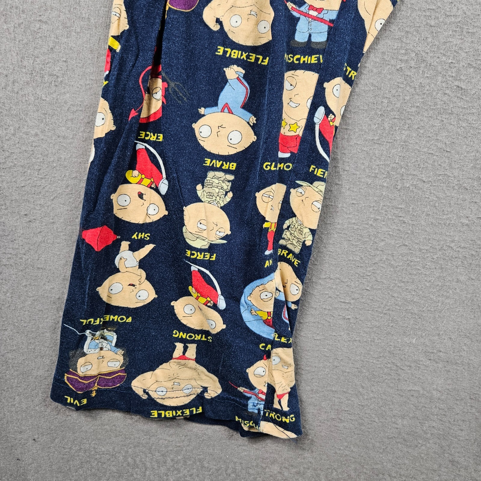 Family Guy Pajama Pants Mens Small Lounge Stewie Gem