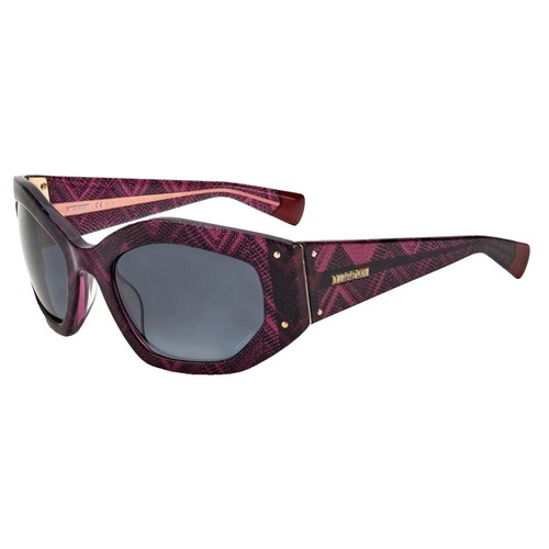 Missoni Women's Sunglasses Havana/Shaded Blue Plastic Frame MIS