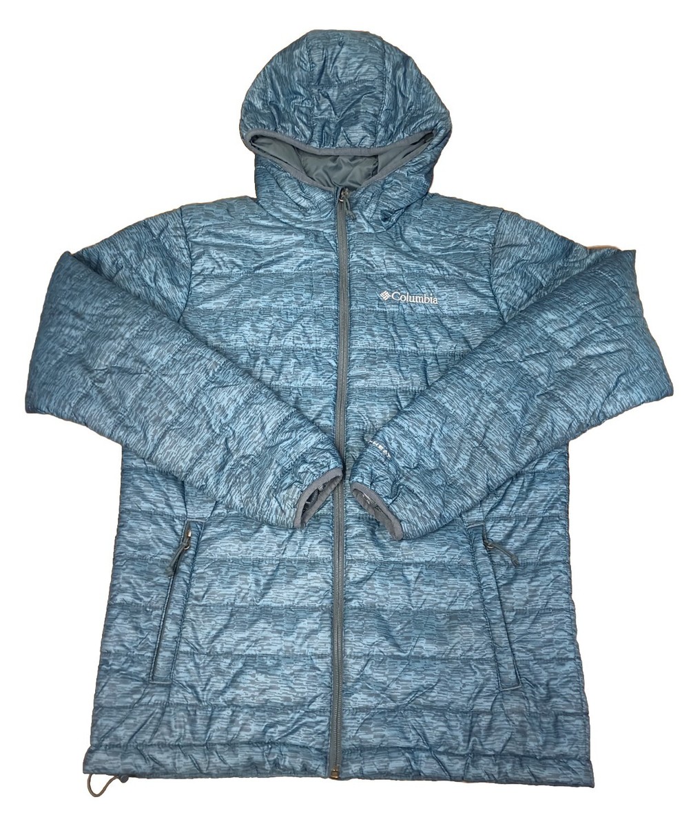 Omni Tech Columbia Omni Heat Blue Jacket Men's Columbia Omni-Heat