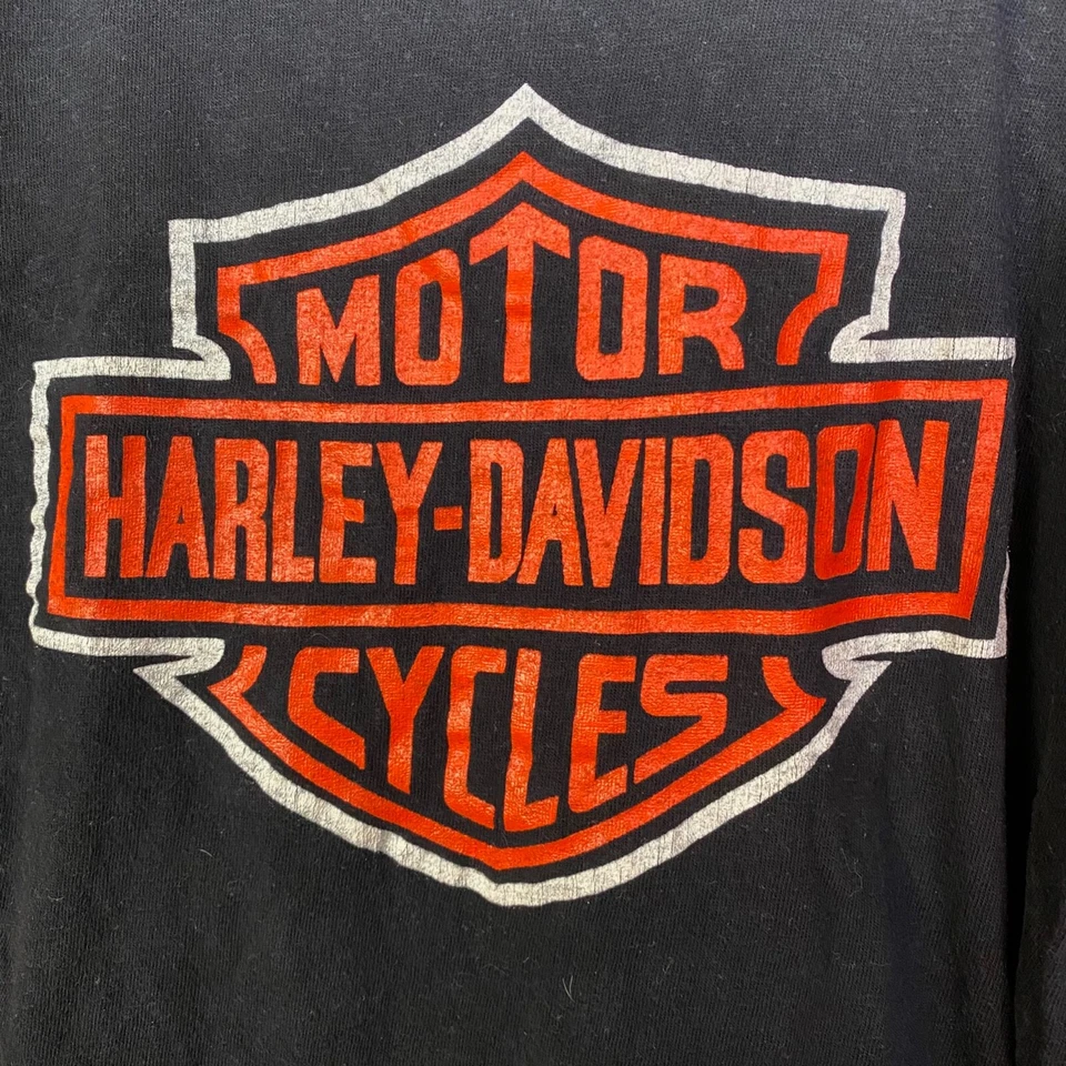 1980s Harley Davidson T-shirt Vintage Champion Motorcycle Biker Tee Wisconsin Foto 3 de 4