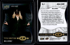 2022 Upper Deck Allure AEW Wrestling Title Ambitions #TA-7 Julia Hart