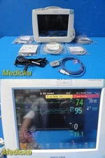 Philips Intellivue MP50 Neonatal Monitor W/ Patient Leads & Module ~ 34131