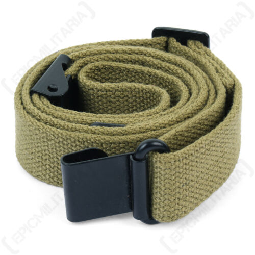 WW2 American M1 Garand Cotton Sling in Olive Drab - US Military Army Equipment - Picture 1 of 6