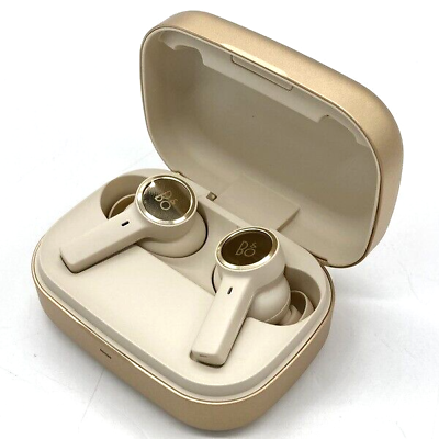 Bang & Olufsen BEOPLAY EX Gold Tone Wireless Earphones In Bang & Olufsen BEOPLAY EX Gold Tone Wireless Earphones In