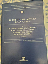 Manuale di diritto canonico Vol. I