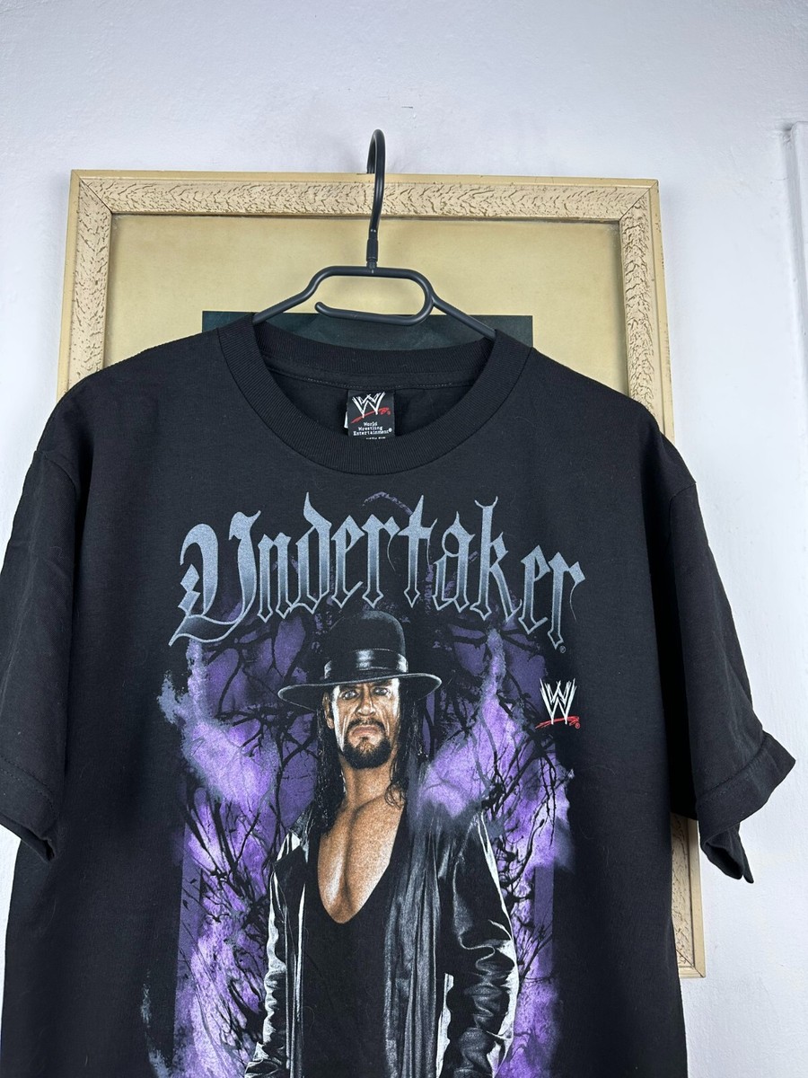 Vintage The Undertaker Shirt WWE Wrestling WWF Jersey Tee Over