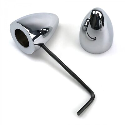 Bullet Aluminum Windshield Wiper Arm Post Cover Caps, 2 Pack (Pair
