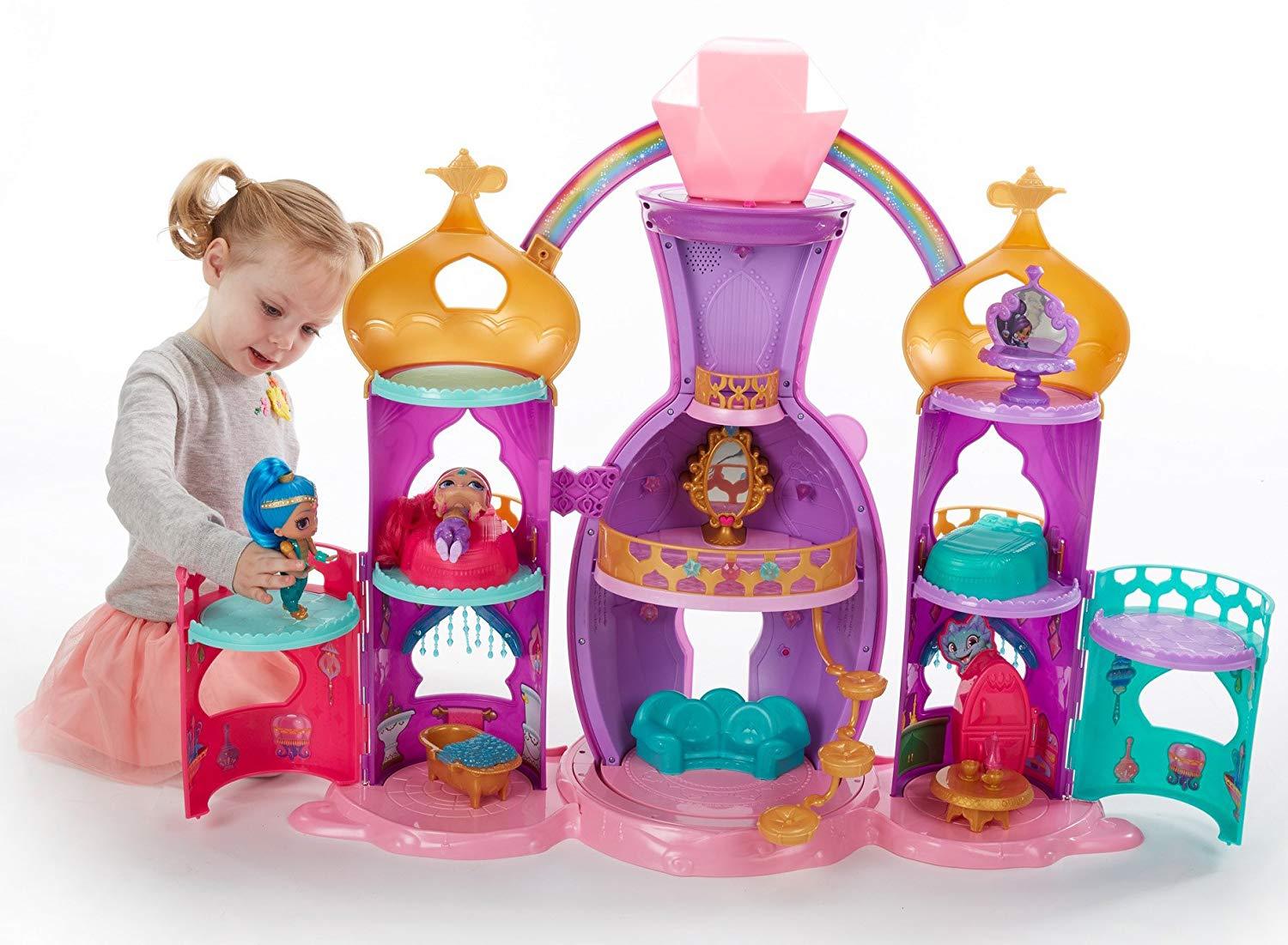 shimmer and shine castle toy