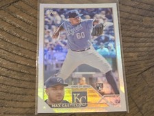 2023 Topps #251 Max Castillo RC Rainbow Foil Nmmt
