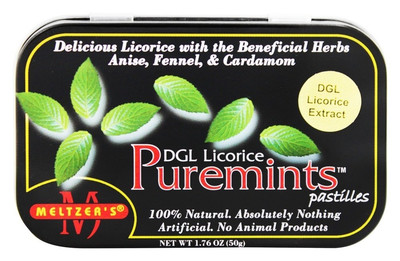   Dgl Puremints Licorice -- 1.76 Oz (1 tin)