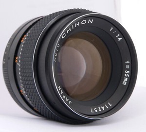 CHINON TOMIOKA 55mm f/1.4 M42 screw mount Prime Lens fit CANON NIKON SONY M4/3