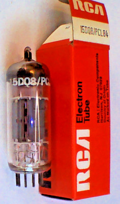 15DQ8 / PCL84 NOS vacuum tube RCA Great-Britain triode power pentode