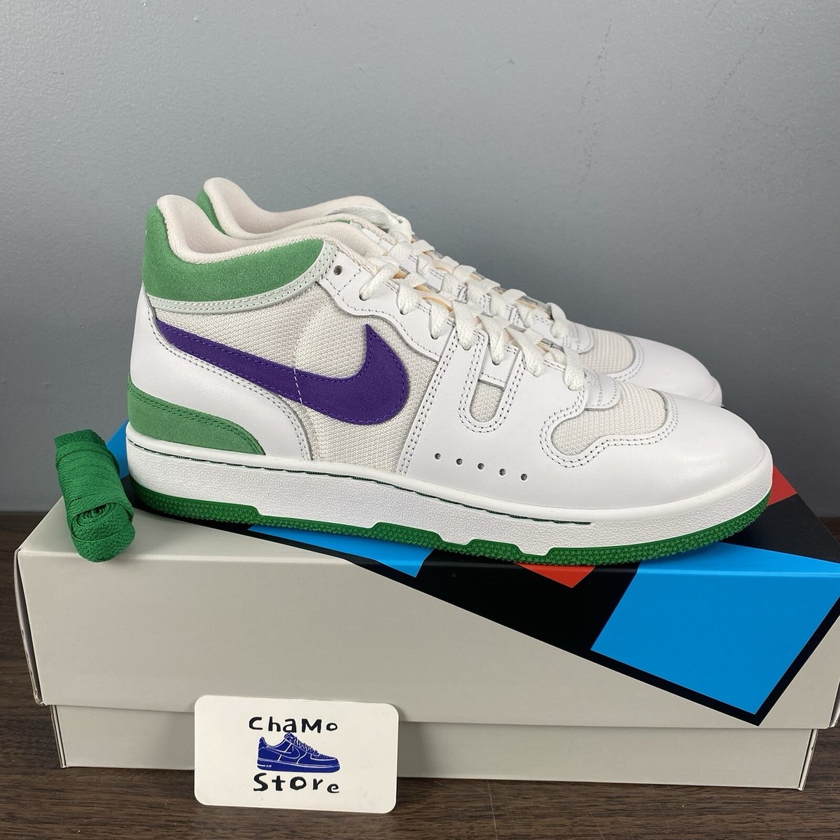 Nike Mac Attack Wimbledon White Grape Purple Court Green FZ2097