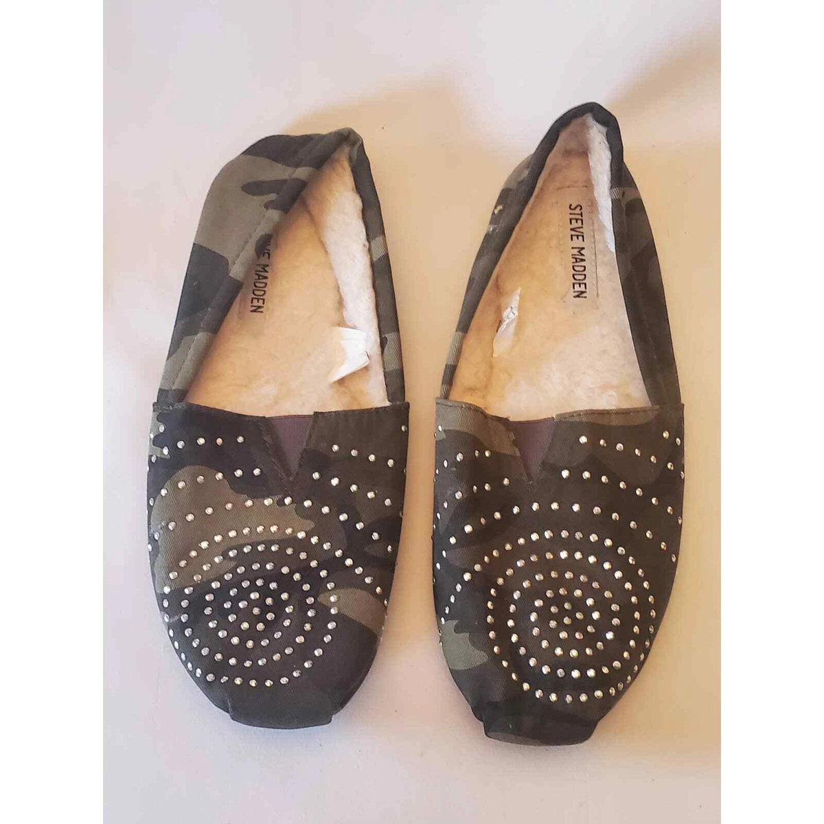 Steve madden camo flats hotsell