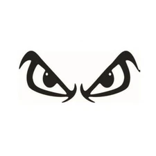 New Eyes Vinyl  Car Decal Window Pick The Size & Color eyeball Eye Moon cartoon