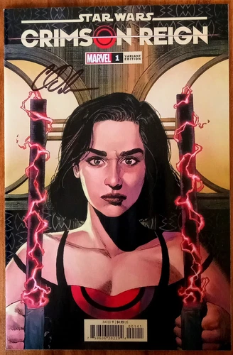 Star Wars: Crimson Reign #1 - NM  Variant - Signed By Soule w/COA