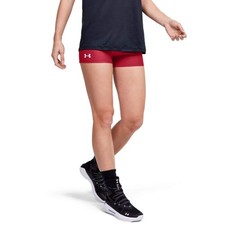 Under Armour Womens Team Shorty 3 Red 600/White Xx-Large 1351244