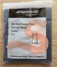 Shapermint Essentials All Day Every Day Scoop Neck Cami 3XL Black Shapewear